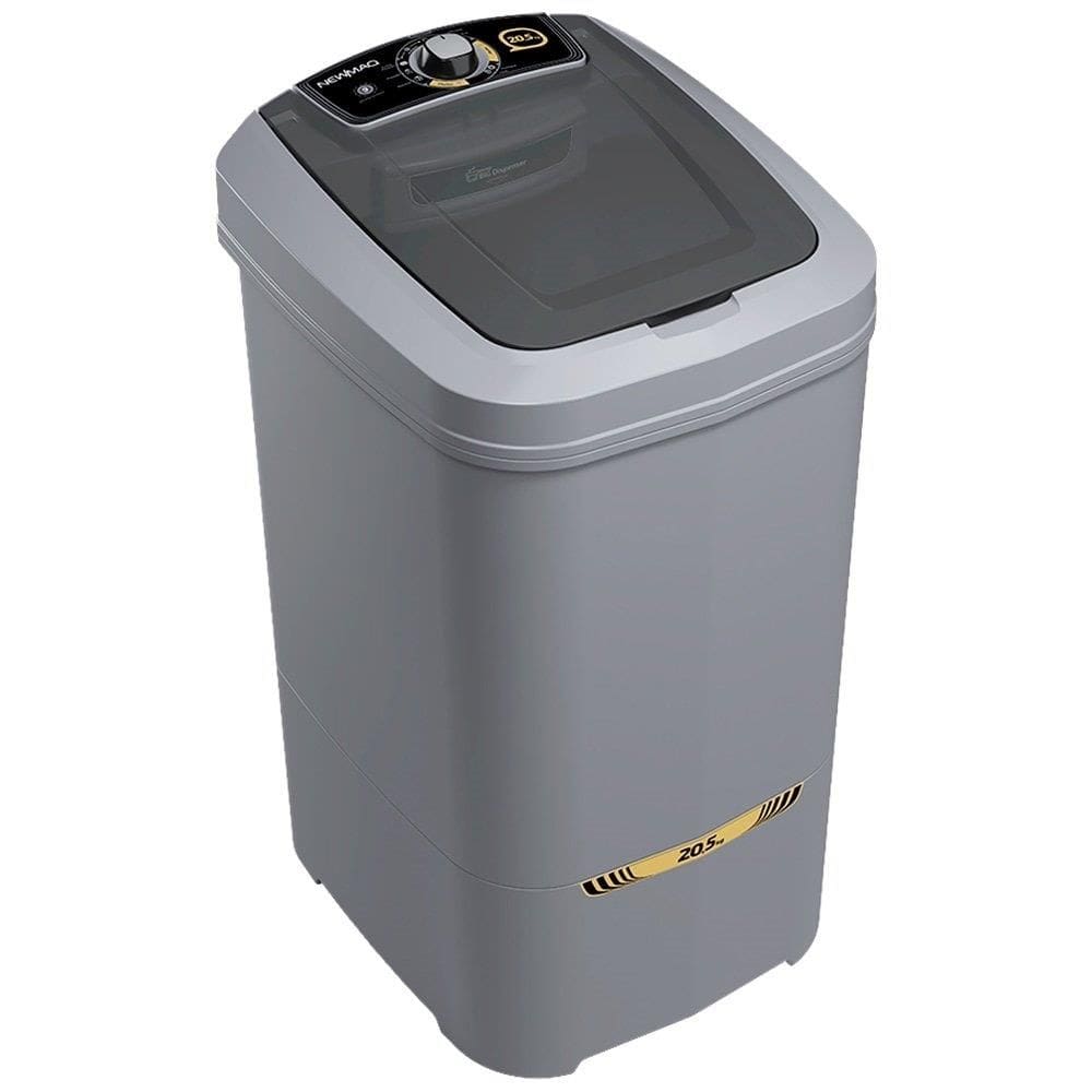 Lavadora de Roupa 20,5 Kg Prata Newmaq - 220v