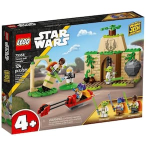 Lego Star Wars Templo Jedi de Tenoo 124 peças 75358