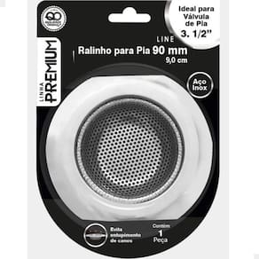 Ralo Para Pia Gd Com Borda Inox Cozinha 9cm Ralinho