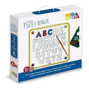 Jogo De Pintura Infantil Pinte E Apague Aquarela