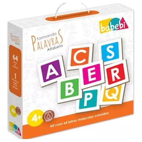 Brinquedo Educativo Formando Palavras Alfabeto - Babebi