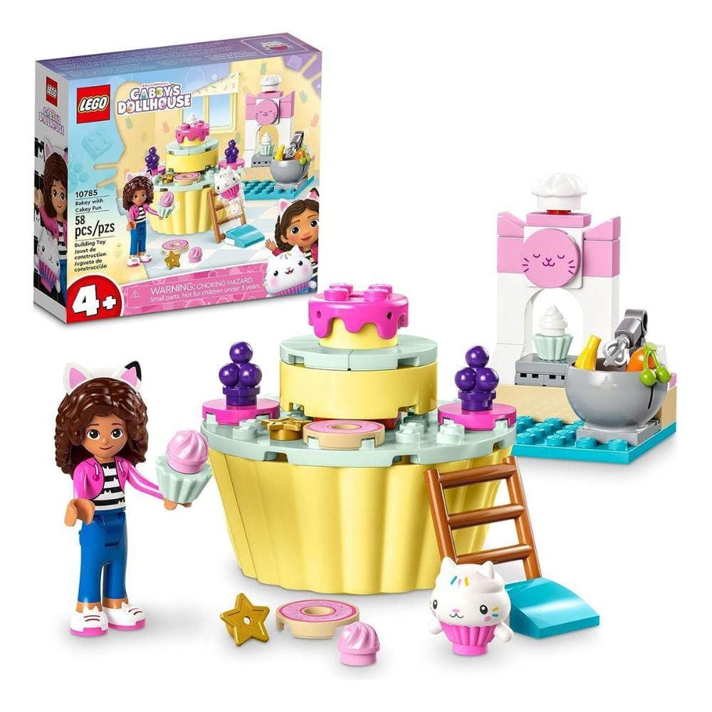 Lego Gabbys Dollhouse Festa No Jardim Da Kitty Fada 10787