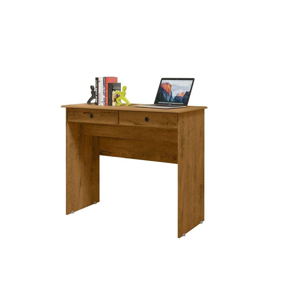 Escrivaninha 2 Gavetas Freijó – EJ Móveis