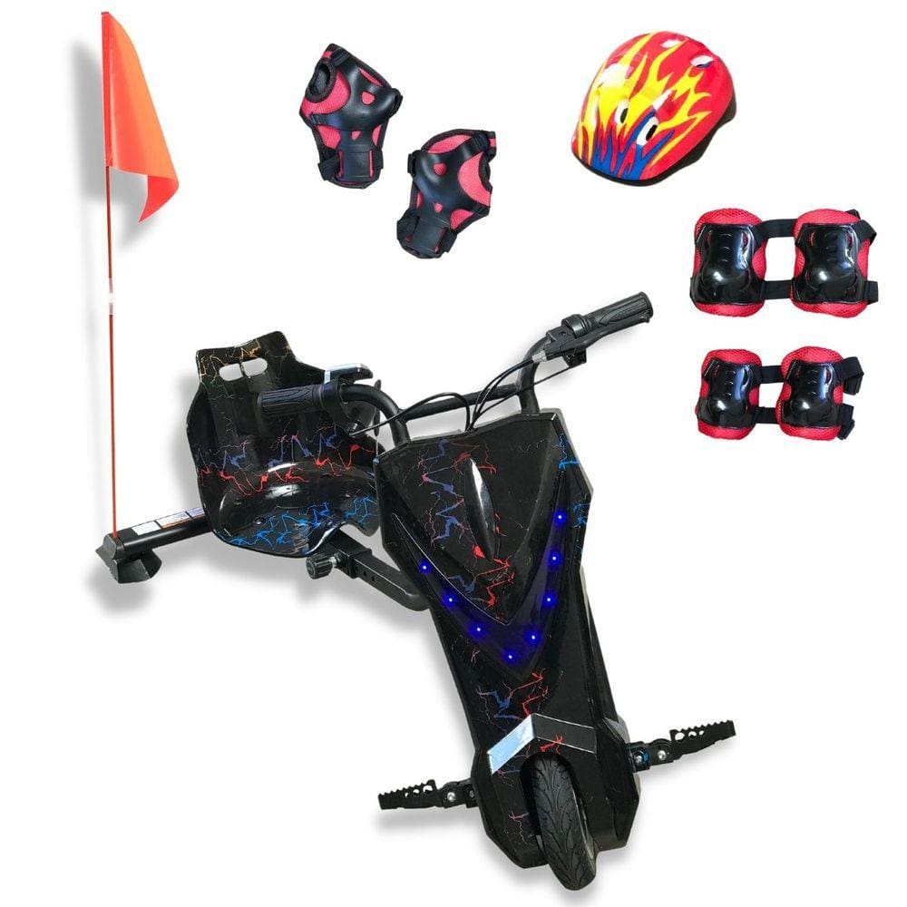 Drift Triciclo Elétrico 250W Scooter Motorizado Infantil 3 Velocidades Freio Importway Bw-229