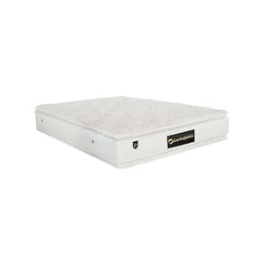 Colchão King Molas Ensacadas MasterPocket Satisfaction Plus Pillow Top White (193x203x30) - Luckspuma