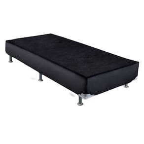 Cama Box Base Universal Solteiro Americana Courano Nero Black (88x188x23) - Ortobom