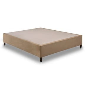 Cama Box Base Universal Queen ClickBox Suede Clean (158x198x28) - Herval