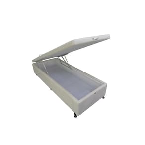 Cama Box Baú Universal Solteiro Vellus (88x188x35) - Castor