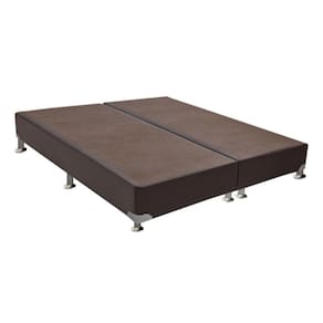 Cama Box Base King Universal Courano Brown (193x203x30) - Ortobom