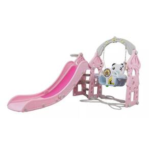 Playground Infantil 3x1 Importway Rosa 30kg