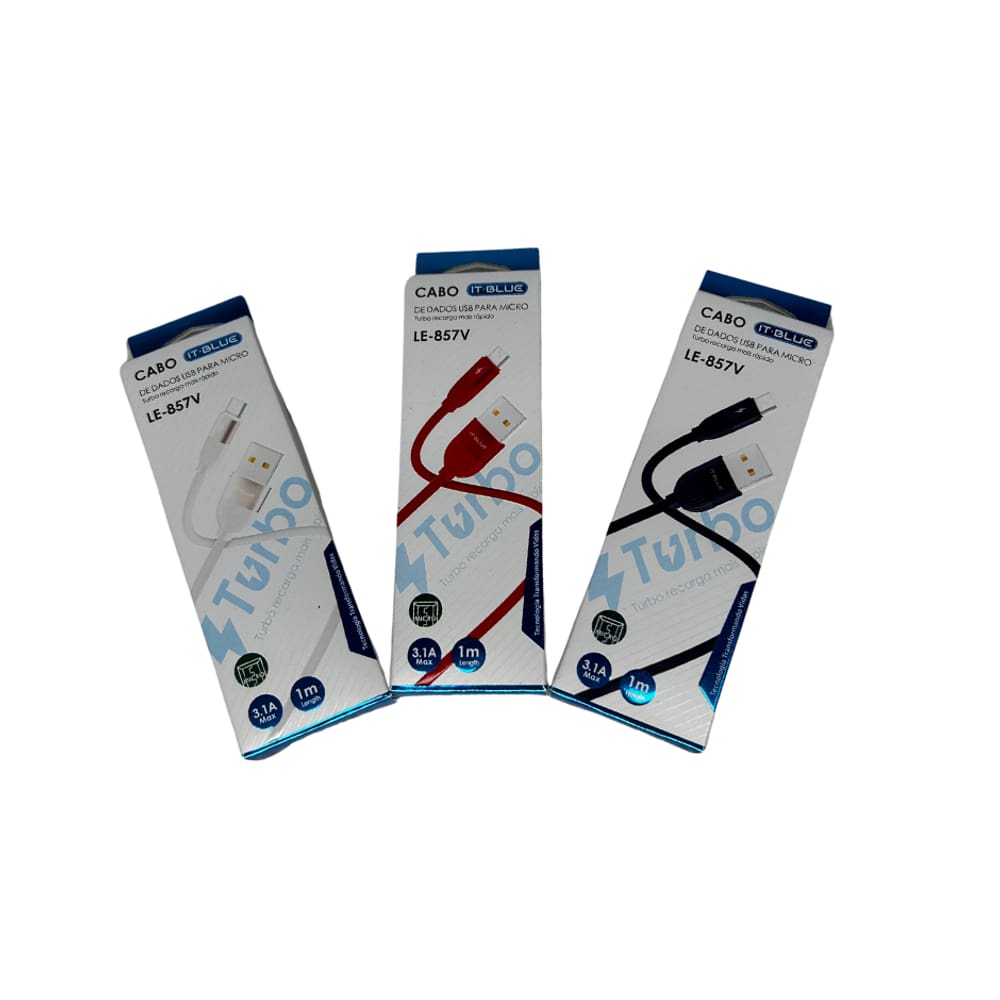 Cabo De Dados Usb Micro It-Blue