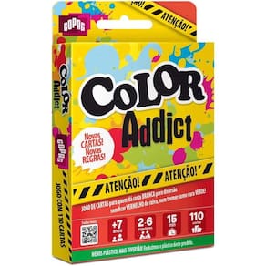 Jogo De Cartas Color Addict Você Vai Pirar Em Todas As Cores!