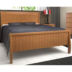 Cama Maciça 1,30 x 1,90 - Móveis de Gramado