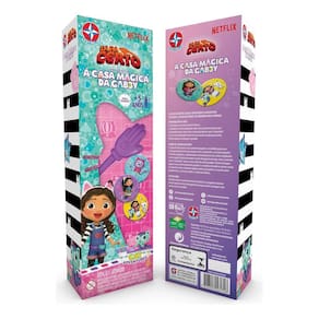 Jogo Infantil De Mesa Tapa Certo A Casa Mágica Da Gabby Brinquedo Estrela