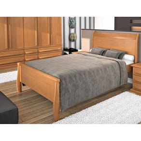 Cama Maciça 1,20 x 1,90 - Móveis de Gramado