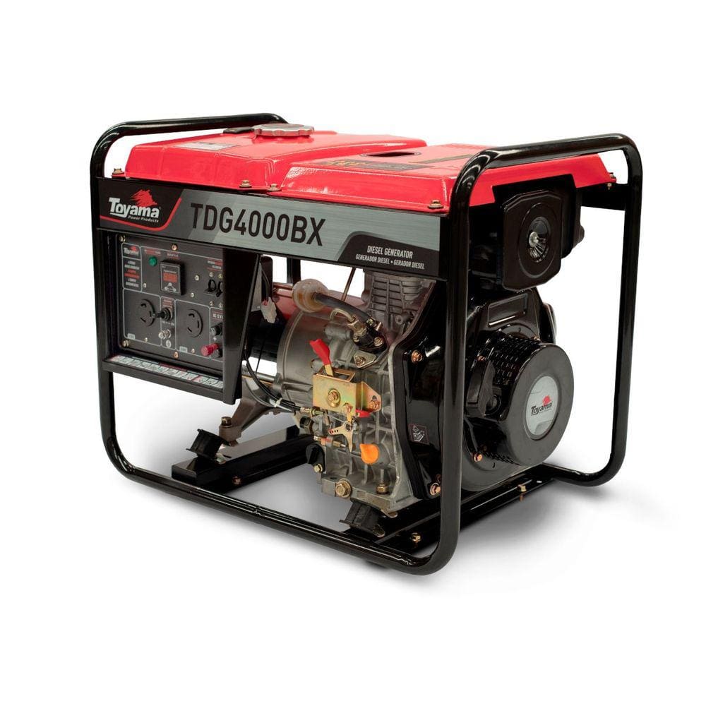 Gerador a Diesel Toyama TDG4000BX 3.3 KW Bivolt com Capacitor