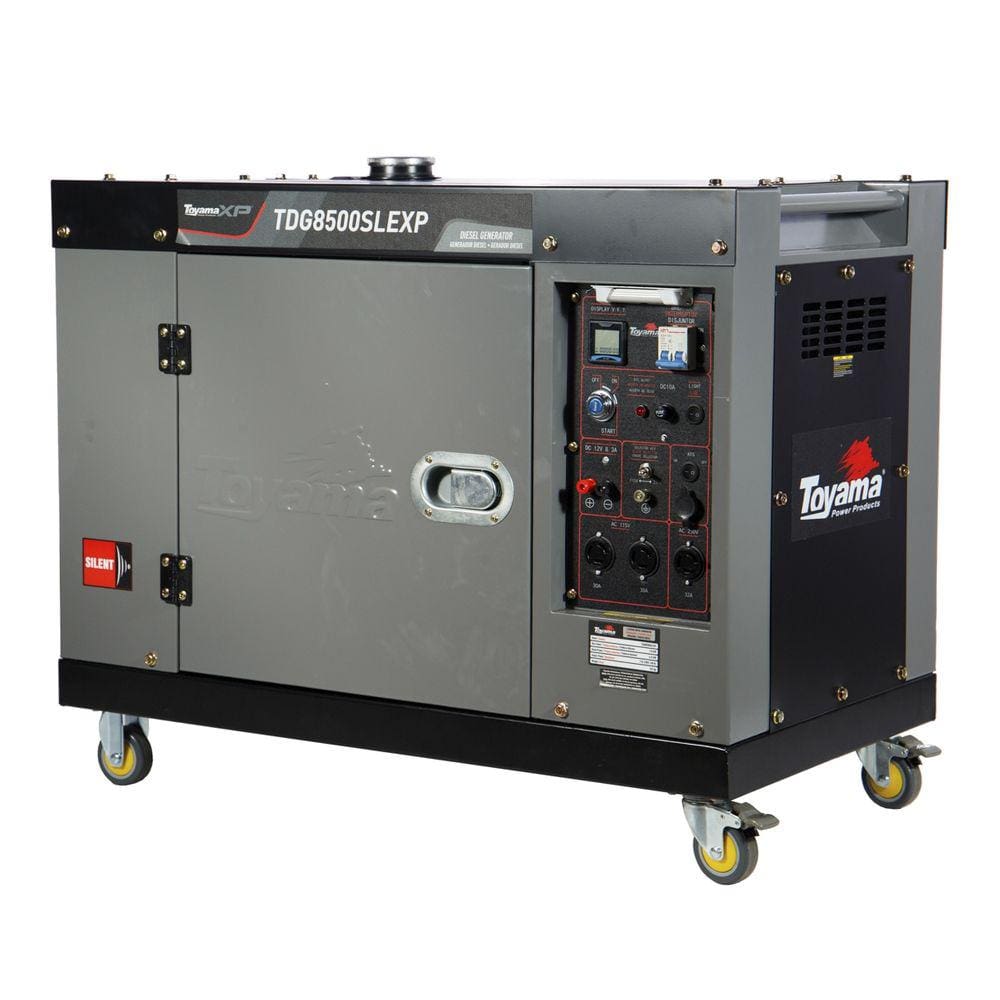 Gerador Cabinado a Diesel Toyama TDG8500SLEXP 7kva 498cc Bivolt