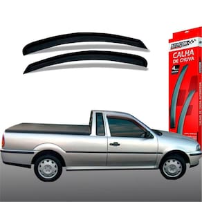 Calha de Chuva Saveiro 1998 até 2008 2 Portas Volkswagen Marçon