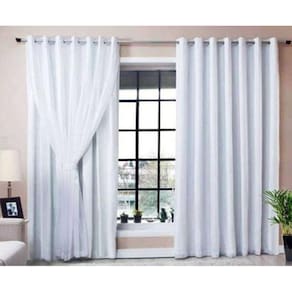 Cortina Blackout Com Voil Gelo 5.40 X 2.80M