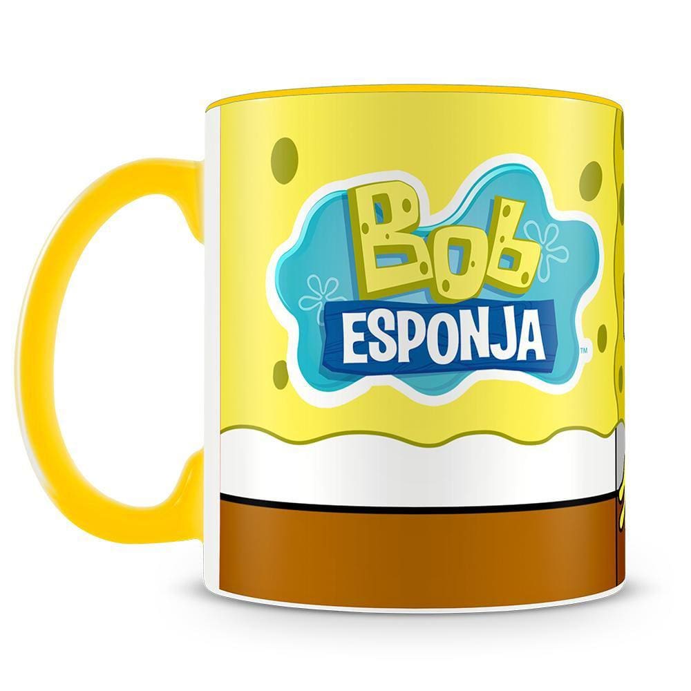 Caneca Estampada Bob Esponja (Mod.1)