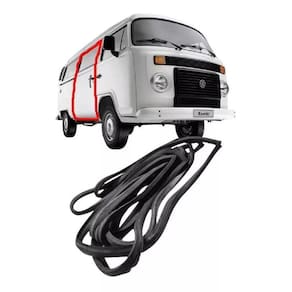 Borracha Guarnição Porta Meio Correr Kombi Clipper 97/...