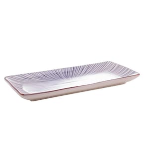 Prato Retangular de Porcelana Koji 25x12cm Wolff