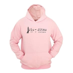 Moletom Masculino Canguru Jiu Jitsu Com Capuz Confortável
