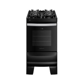 Fogão de Piso 4 Bocas Agile Up Glass com Mesa de Vidro 300001662 Atlas