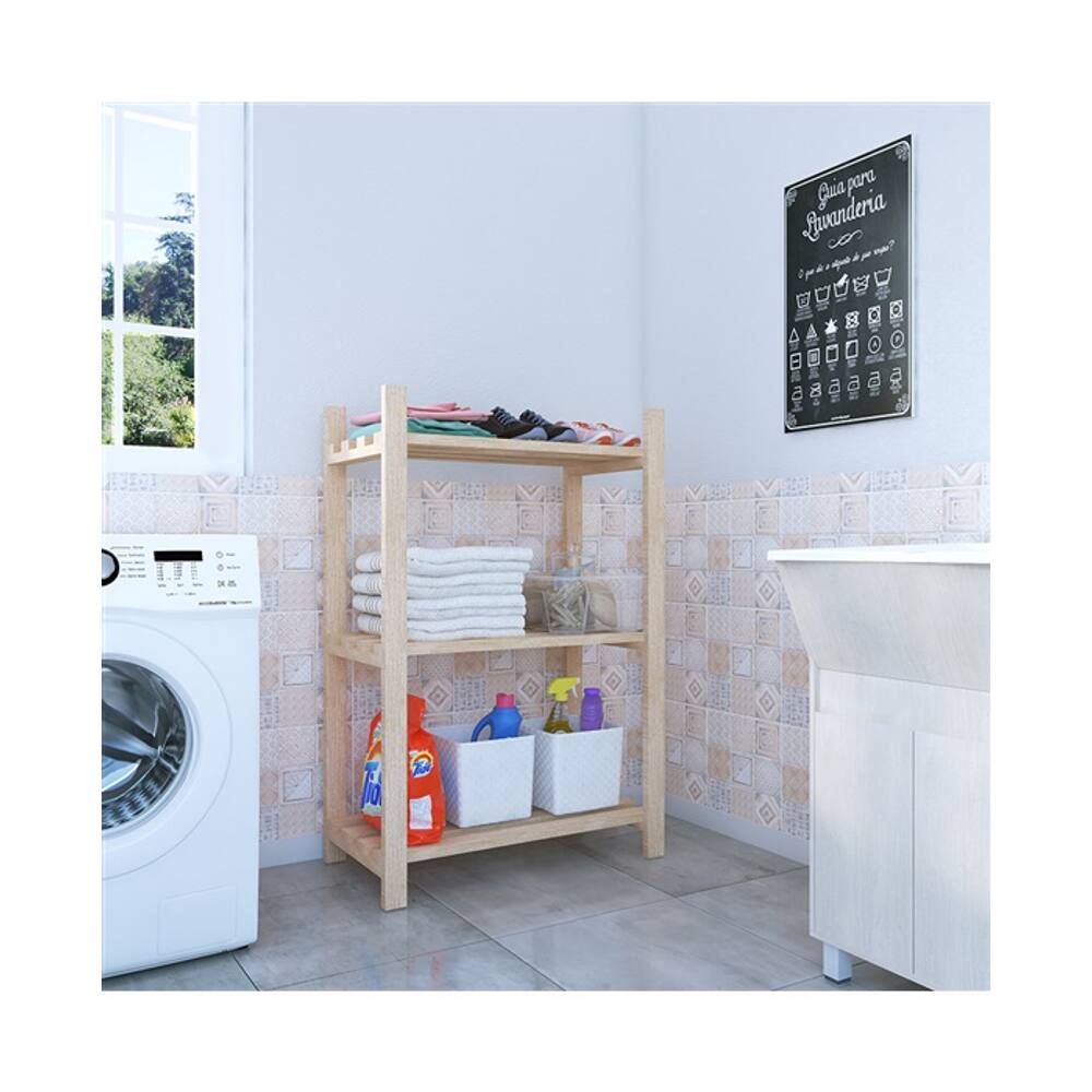 Estante Multiuso 3 Prateleiras Mira - Gaam
