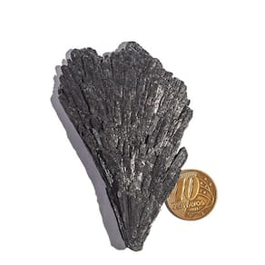 Cianita Preta ou Vassoura de Bruxa 70mm Pedra Natural Tipo A