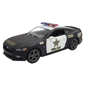 Miniatura Ford Mustang GT 2015 Police 1:38 Kinsmart