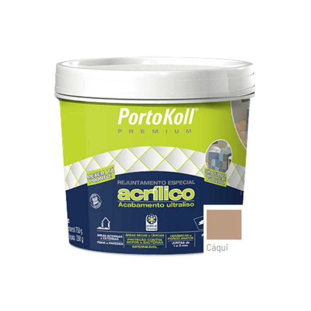 Rejunte Acrílico Portokoll Premium - Caqui