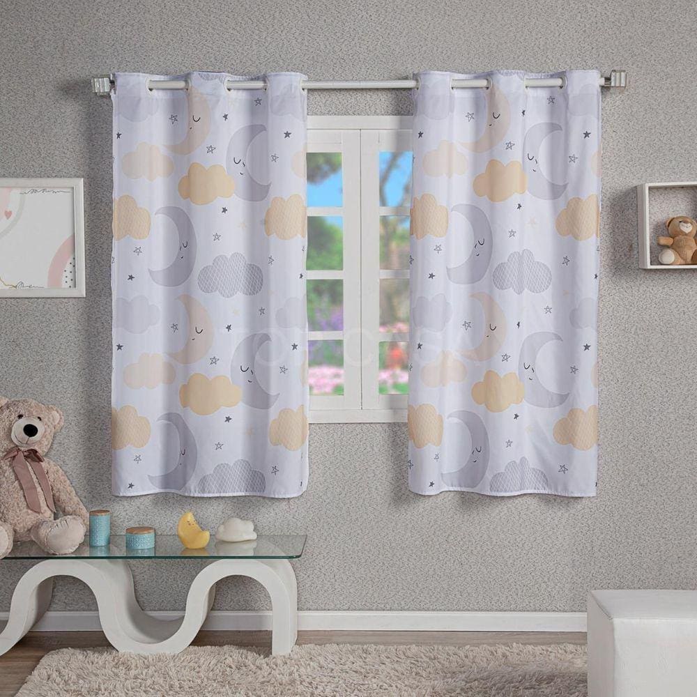 Cortina Estampada Quarto Infantil 200X150