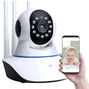 Camera 3 Antenas Ip Wifi Sistema Yoosee Wifi  Barata