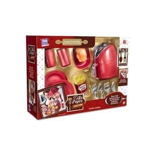 Menino Chefe Kit Cozinha Air Fryer Fruta Batedeira 19Peças