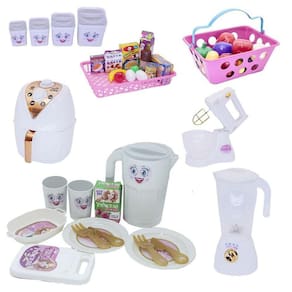 Kit Cozinha Pote Comida Jantar Ar Fryer 44Peças