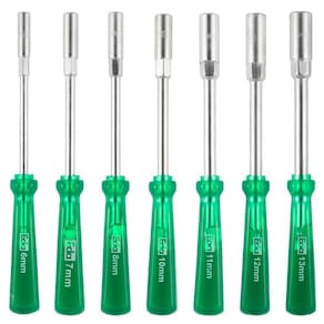 Kit 7 Chaves Canhão 6 A 13Mm Aço Cr-V Longa Eda Profissional