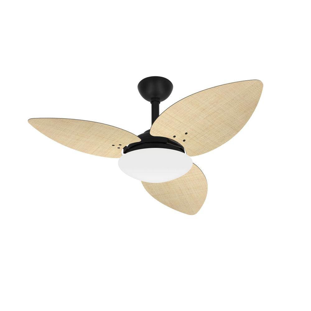 Ventilador De Teto Econômico 3 Pás Palha Winds Ventax 220V