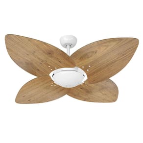 Ventilador De Teto Volare Branco Office Dunamis Freijó 220V