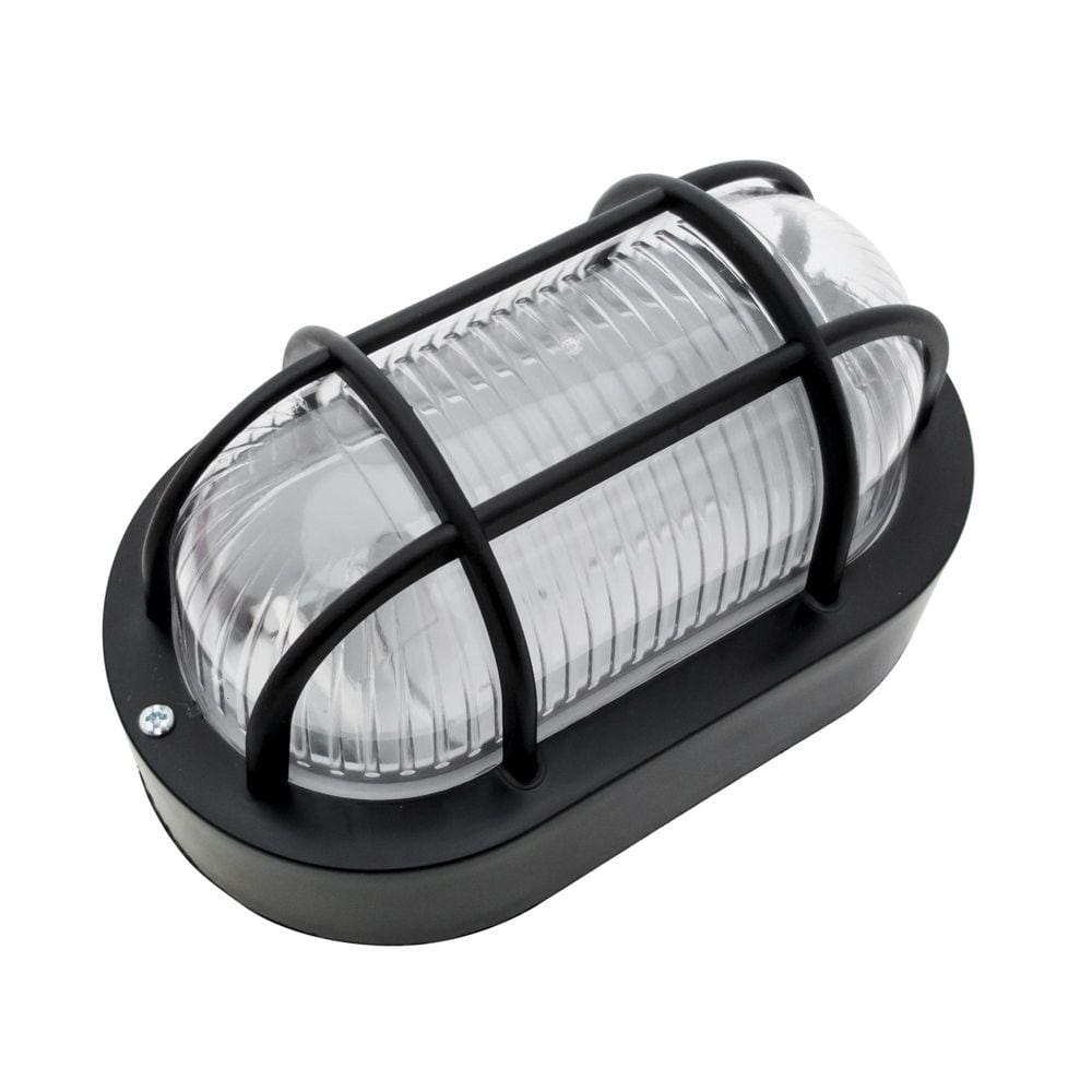 5X Arandela Tartaruga Poptem Oval Preta