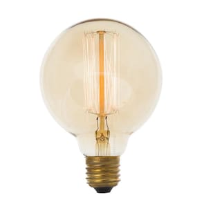 Lâmpada Filamento De Carbono Poptem G95 40W 220V