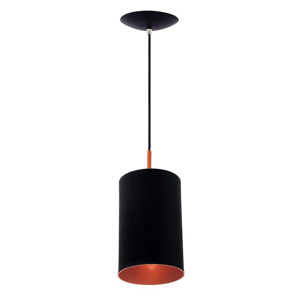 Pendente Bilboquê Poptem Sling Aluminio Preto E Cobre