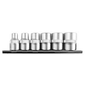 Jogo De Soquetes Torx 3/8 6 Peças Gedore Red