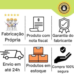 Suporte Duplo Porta Toalhas Toalheiro Box Branco 60Cm