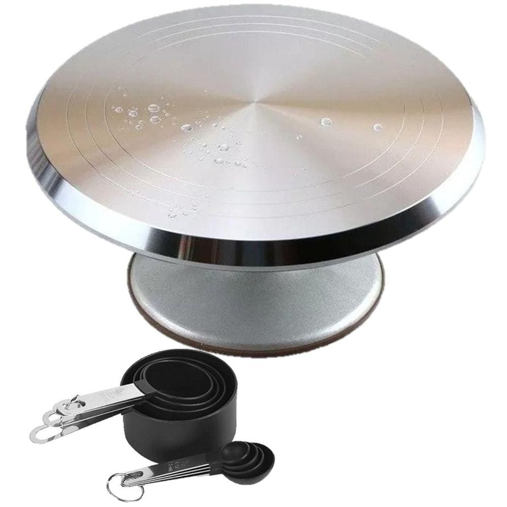 Bailarina Giratória Al+Medidor Culinário 8Peças Copo Prato