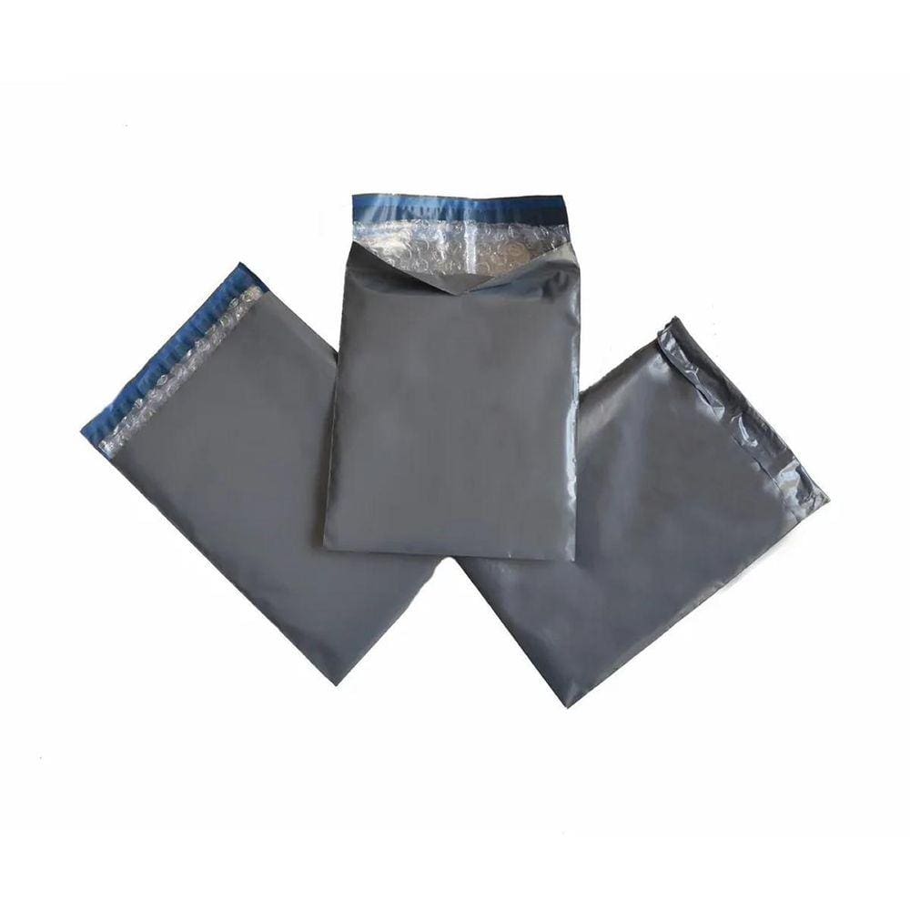 Saco De Segurança Com Plástico Bolha 19X25 Cinza/Eco 50 Un