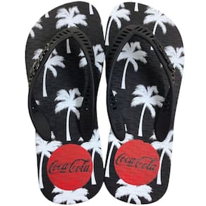 Chinelo de Dedo Masculino Casual Dia a Dia Borracha Coca Cola Cotati Cc4065