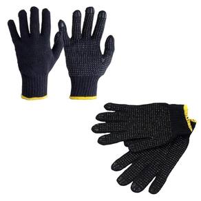 Kit 2 Pares Luva Pigmentada Trançada Preto Tamanho Único