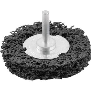 Esponja Abrasiva 75Mm Haste 1/4 Preta - Vonder