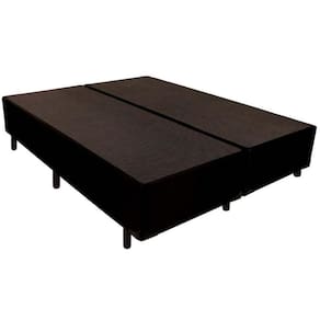 Cama Box Base Universal Queen Courano Black (158x198x24) - Luckspuma